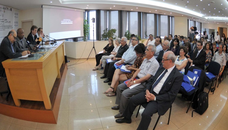 Civil society launches joint reports prepared in context of its participation in UPR session in UN in Geneva
